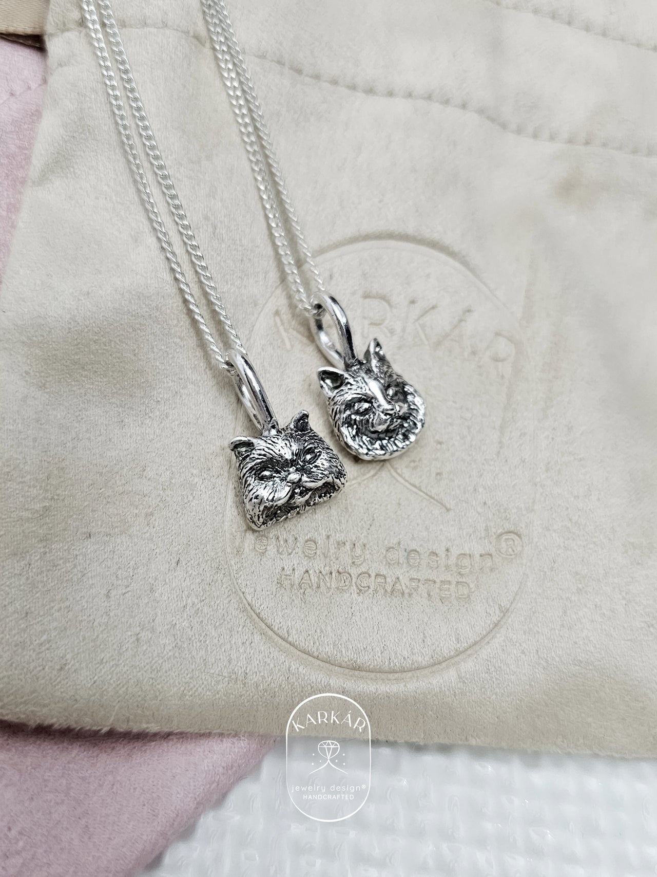 Dije personalizado de tu perrito o gatito carita mini