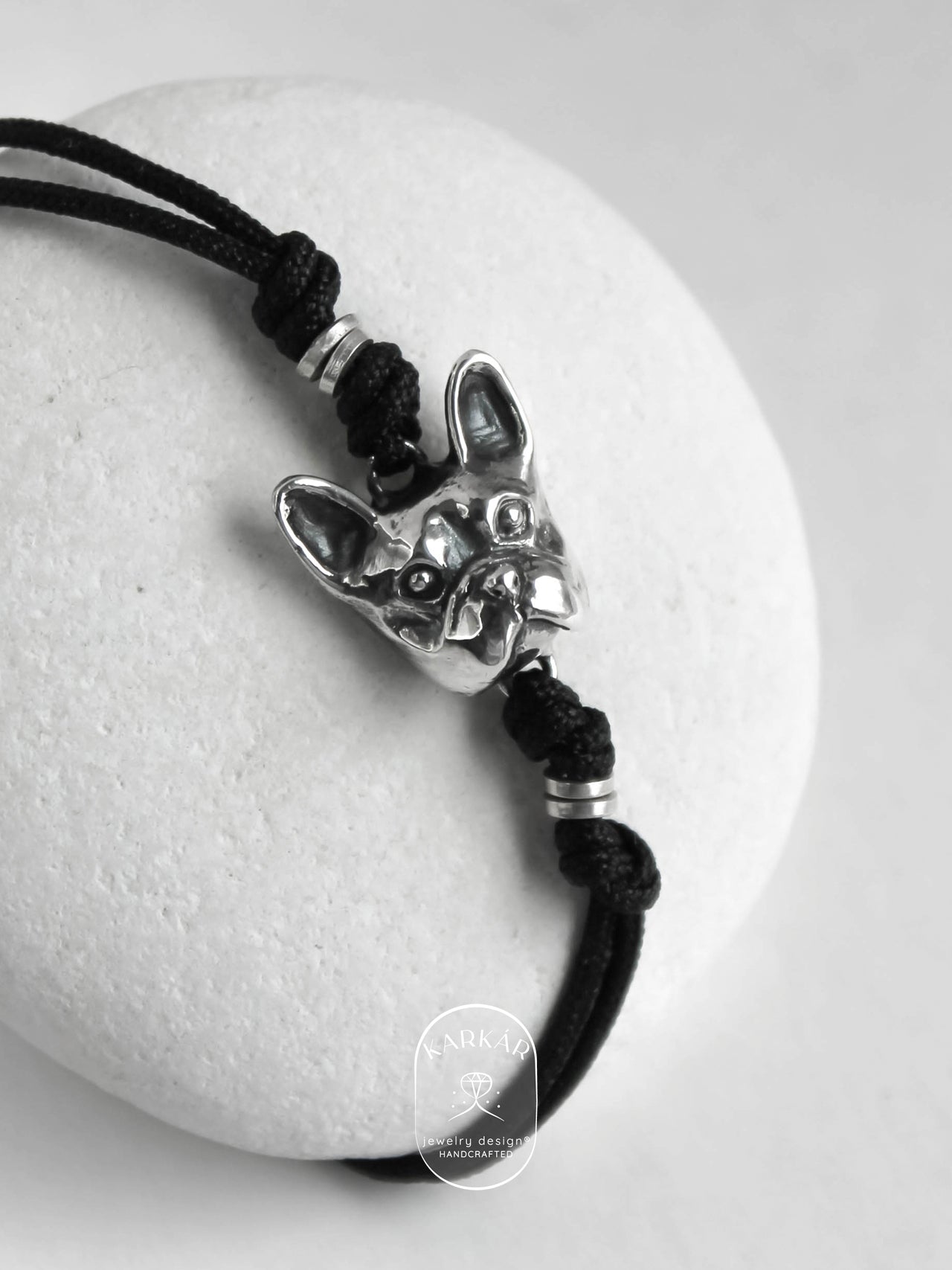 Brazalete de Bulldog Francés cara chica