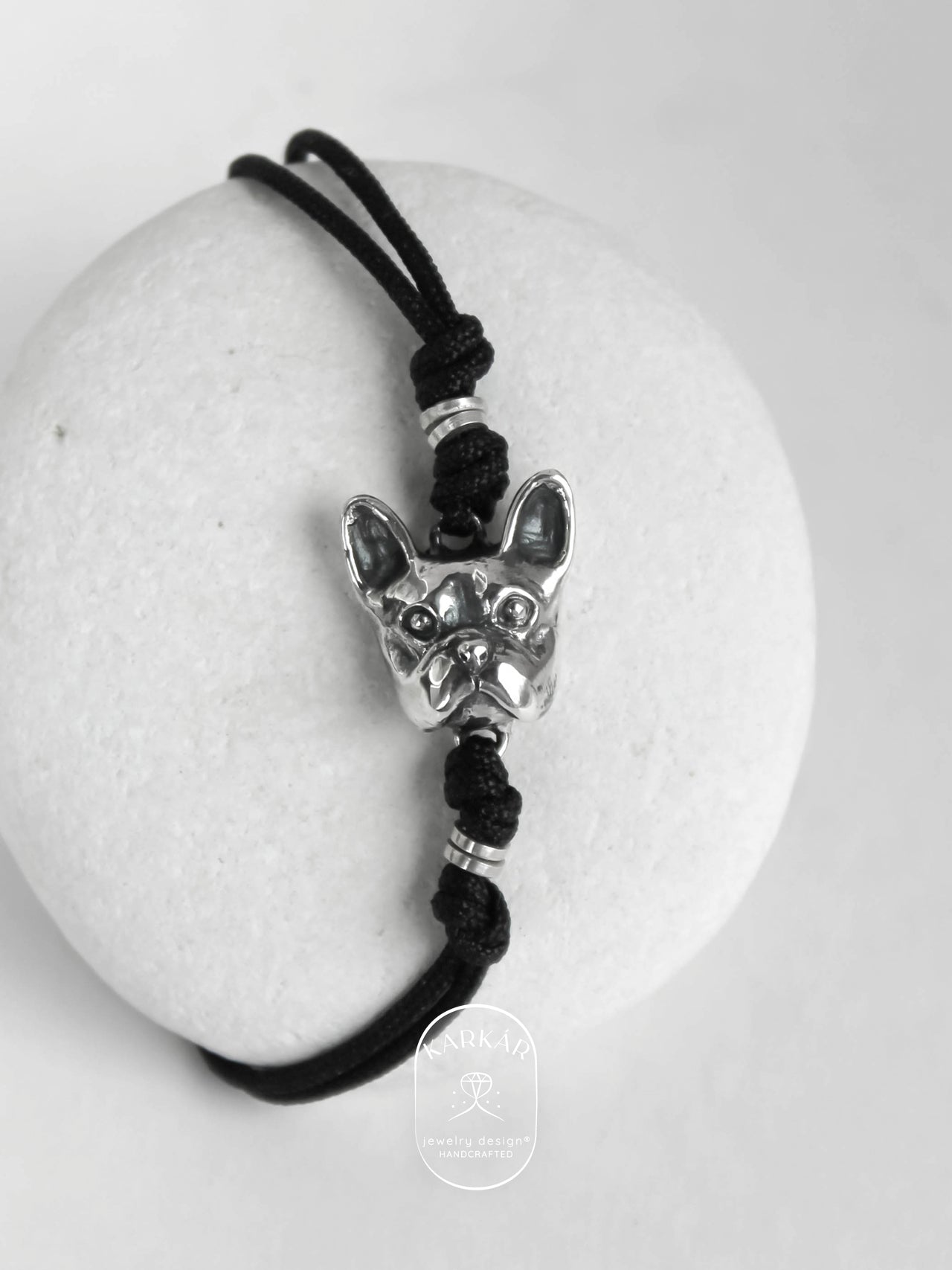 Brazalete de Bulldog Francés cara chica