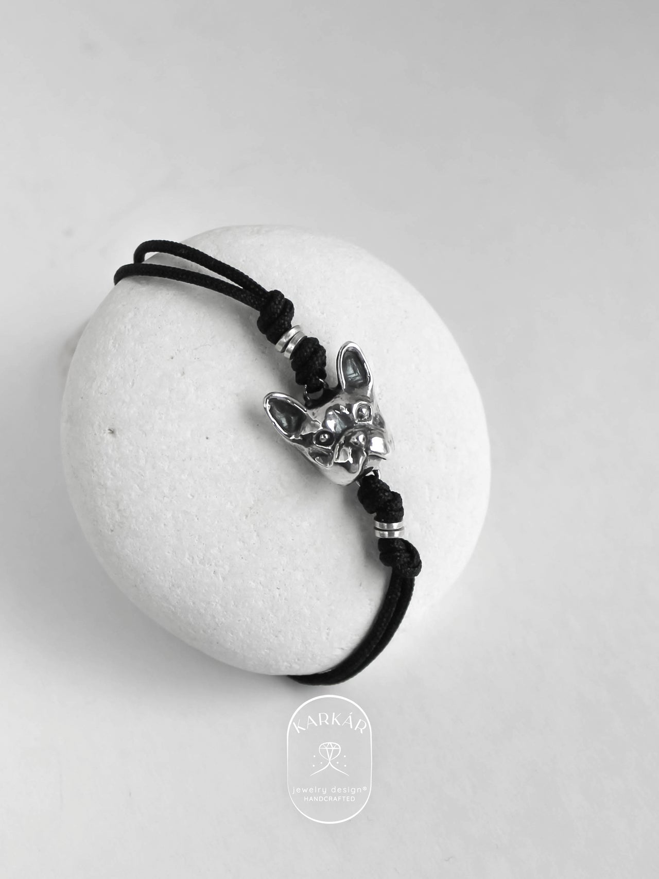 Brazalete de Bulldog Francés cara chica