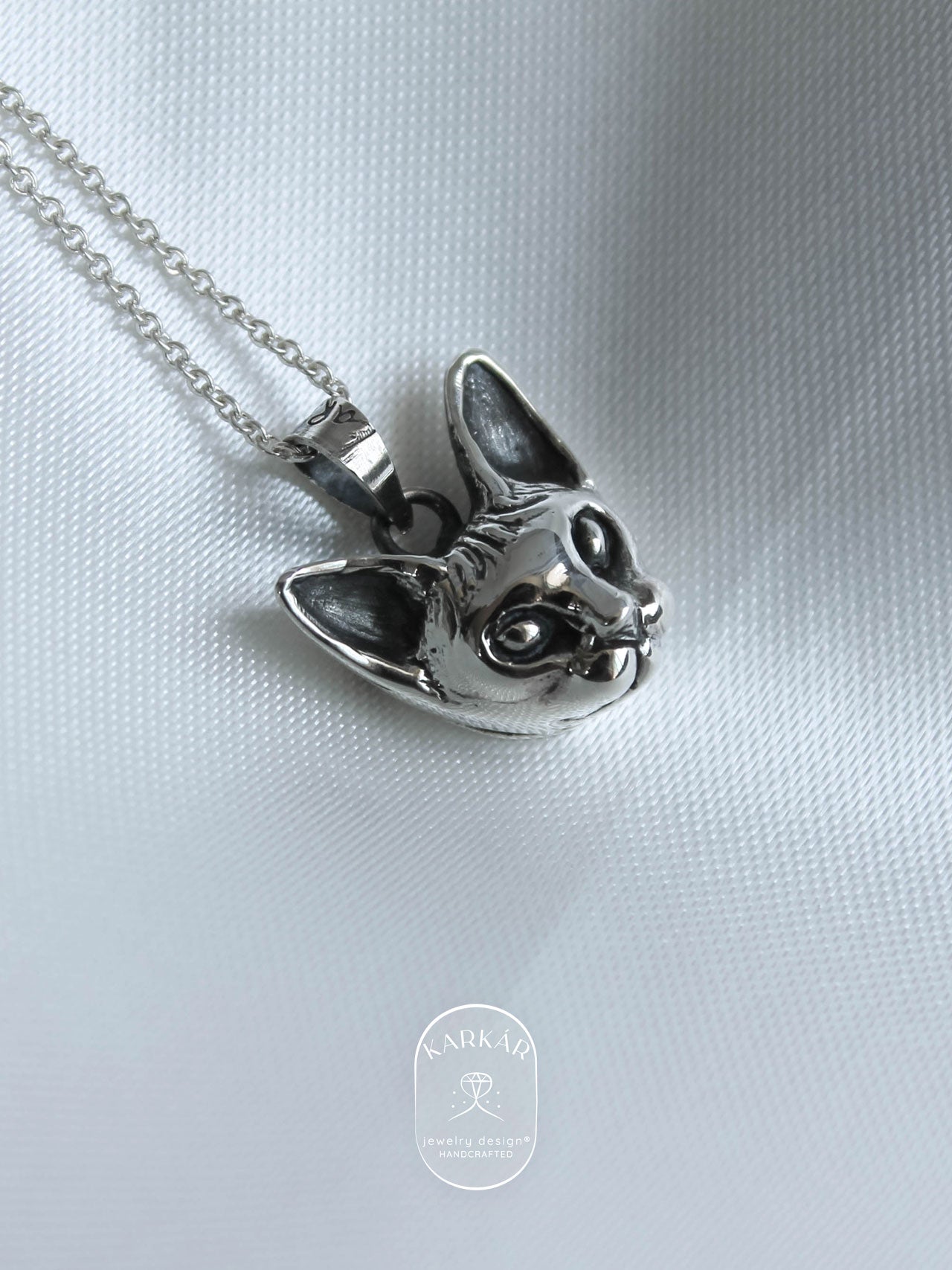 Dije de Gato Esfinge cara chica