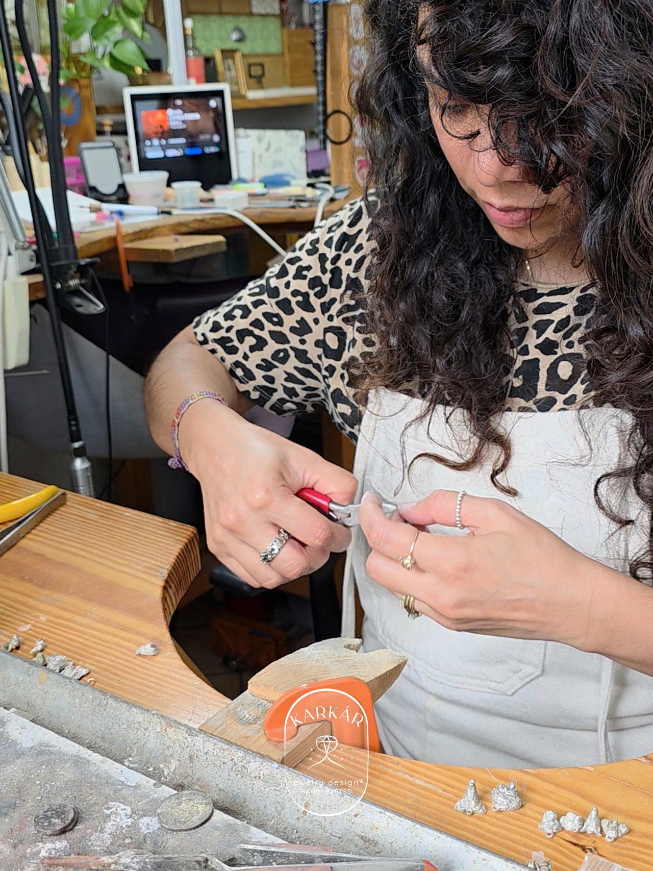 Anillo personalizado de tu perrito o gatito cara chica