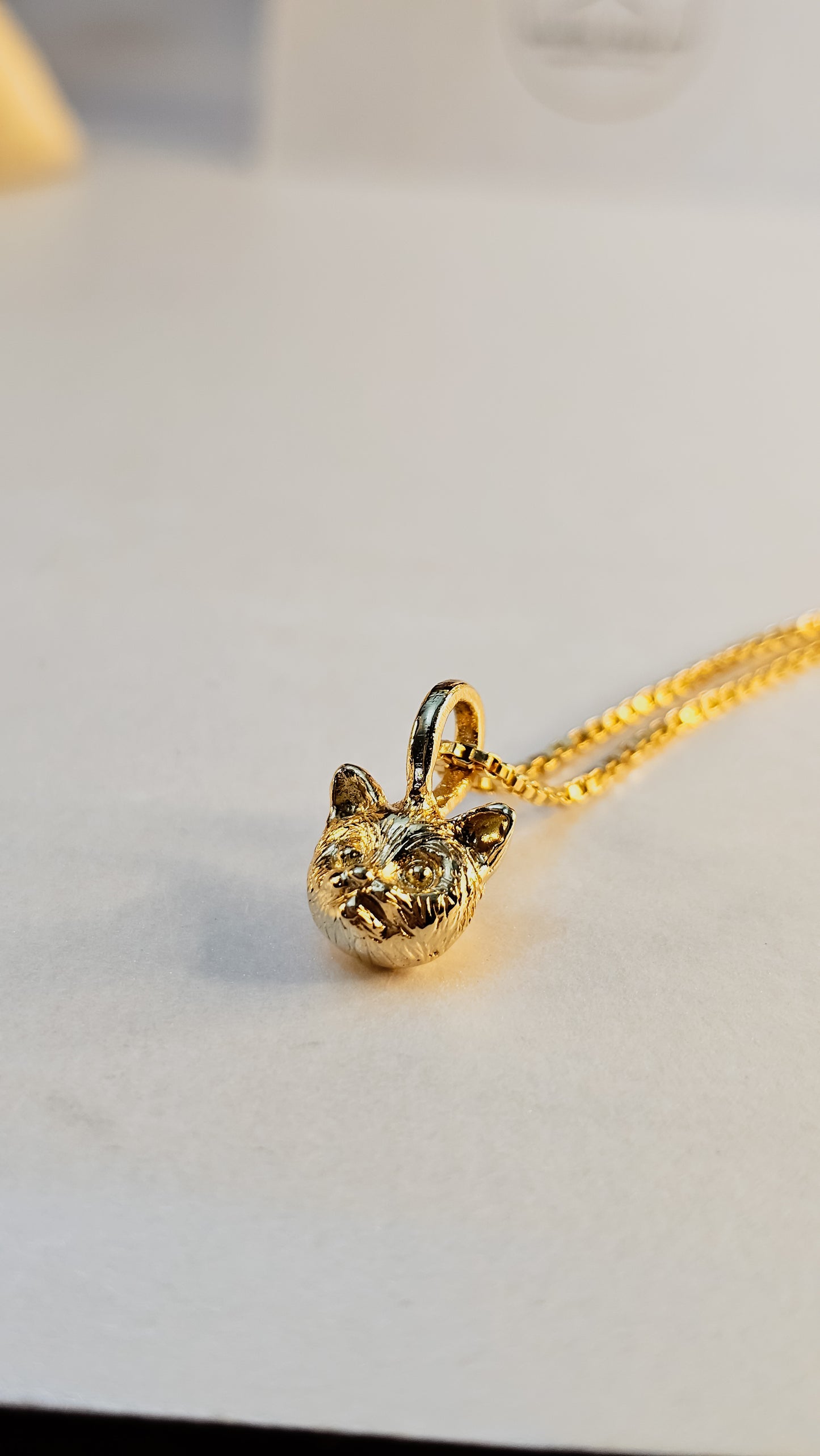 Dije de Gato cara mini