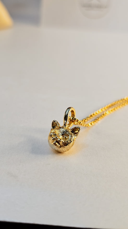 Dije de Gato cara mini