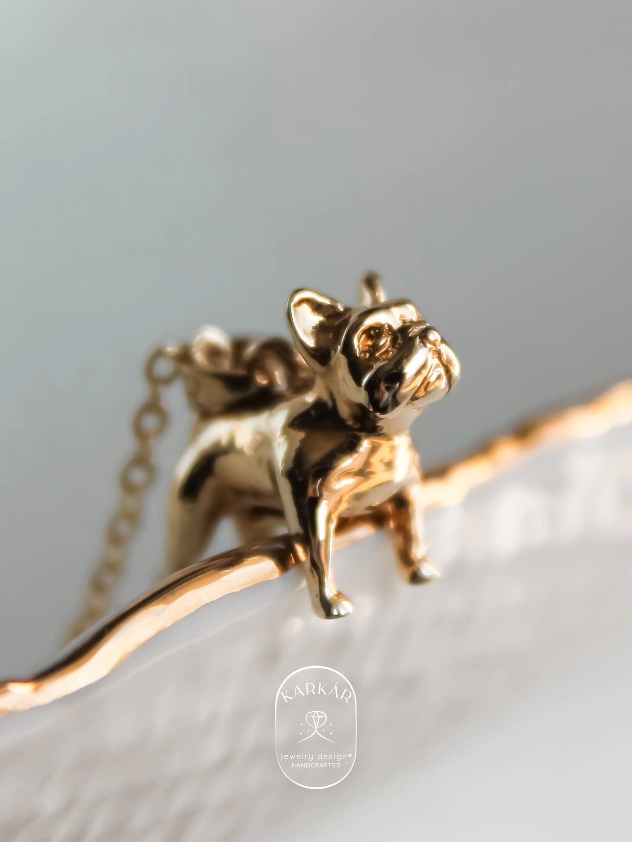 Dije de Bulldog frances cuerpo completo