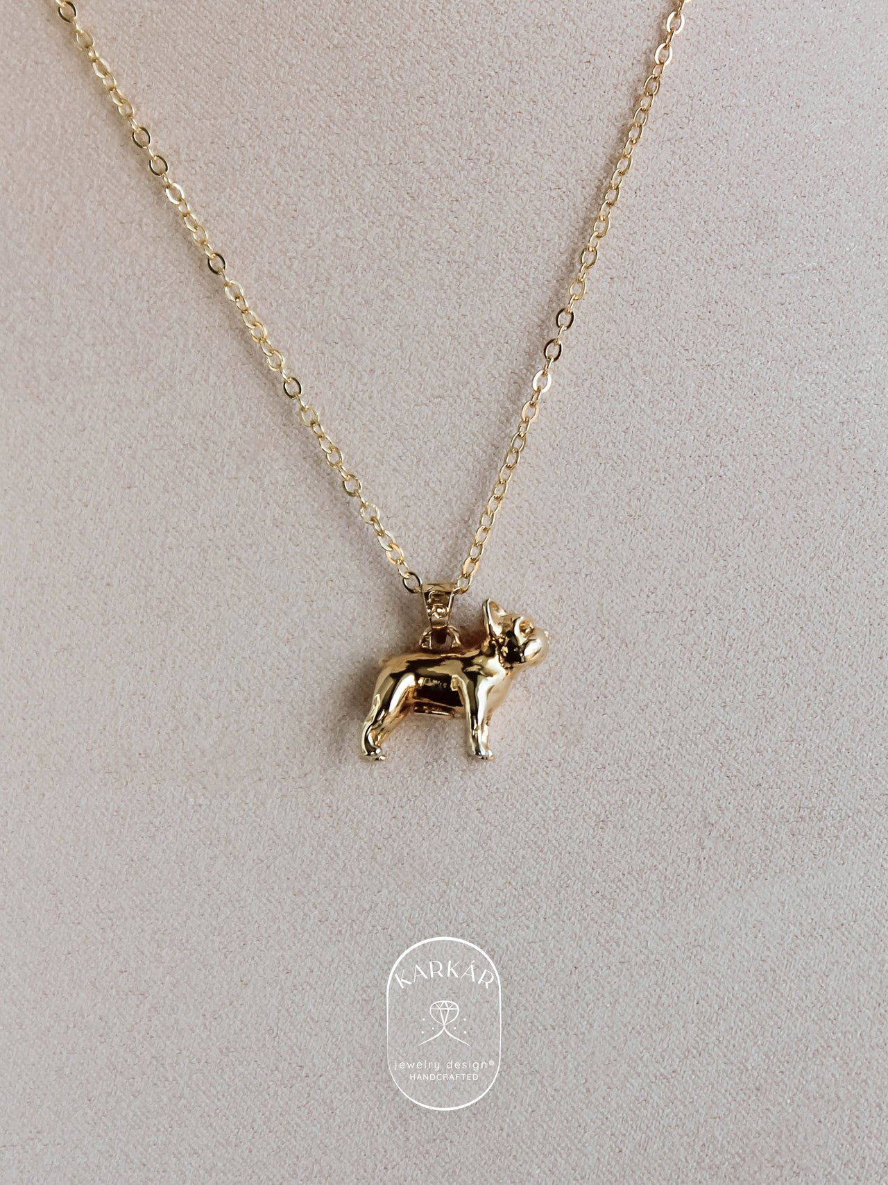 Dije de Bulldog frances cuerpo completo