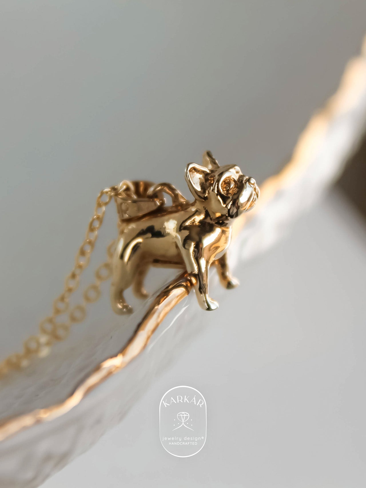 Dije de Bulldog frances cuerpo completo