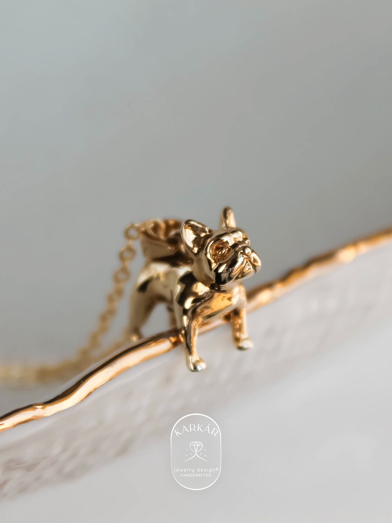 Dije de Bulldog frances cuerpo completo