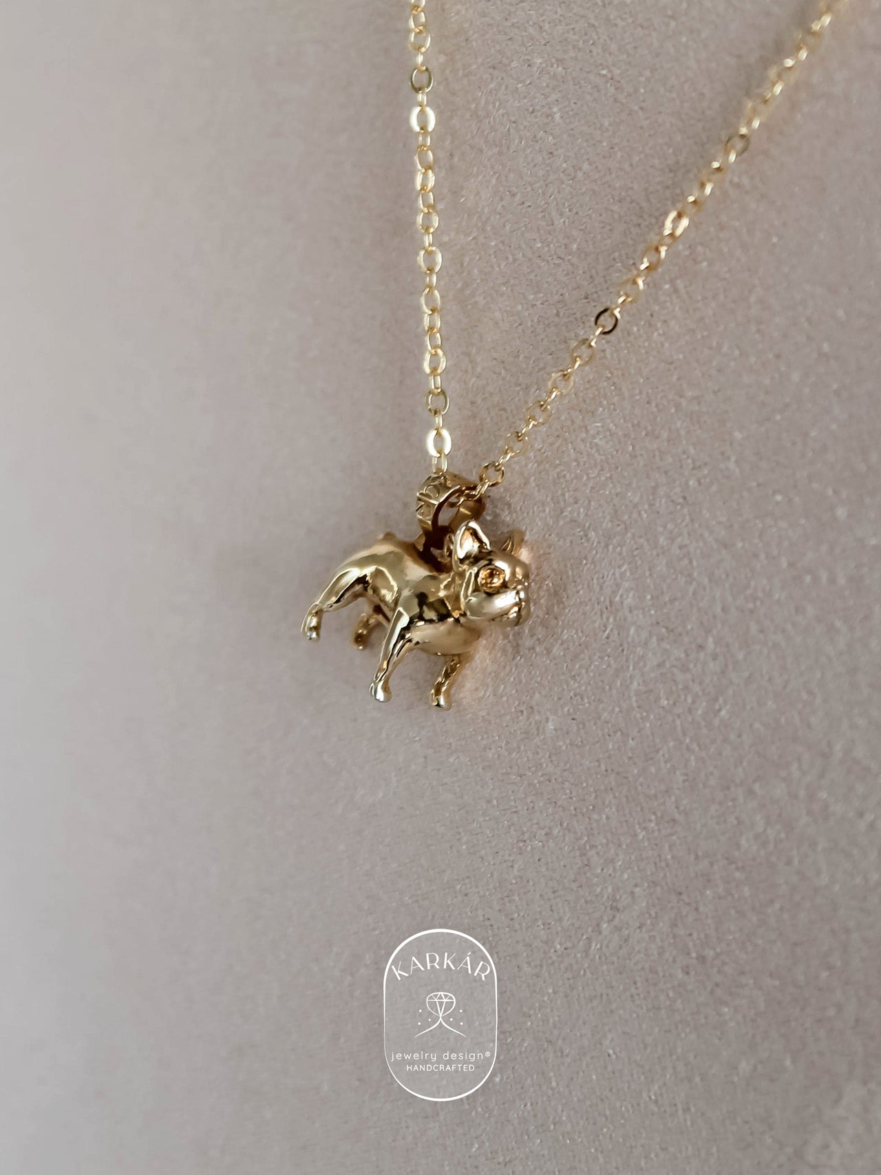 Dije de Bulldog frances cuerpo completo