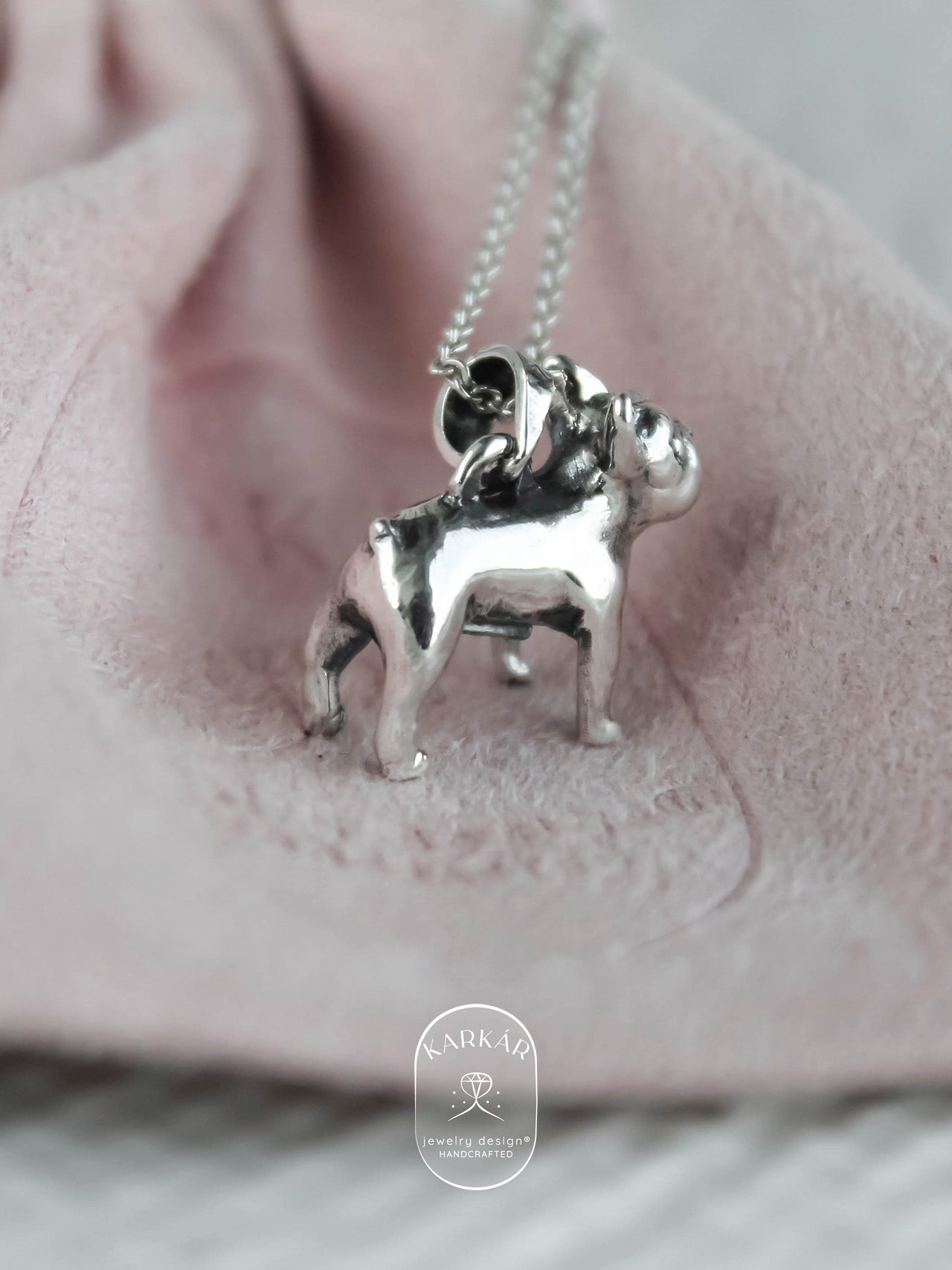 Dije de Bulldog frances cuerpo completo