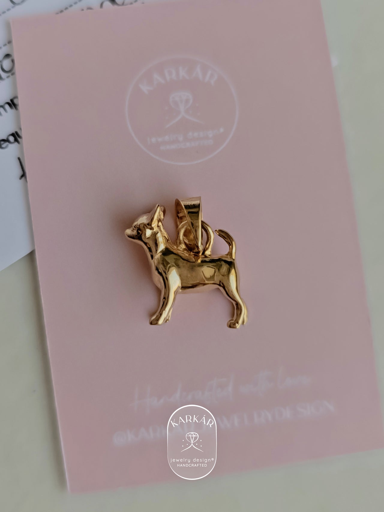 Dije de Chihuahua cuerpo completo