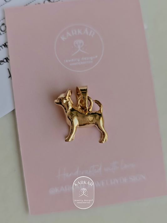 Dije de Chihuahua cuerpo completo