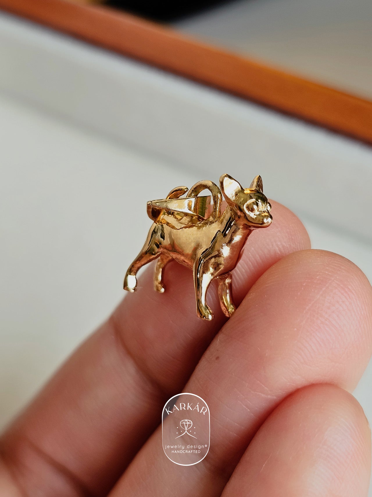 Dije de Chihuahua cuerpo completo