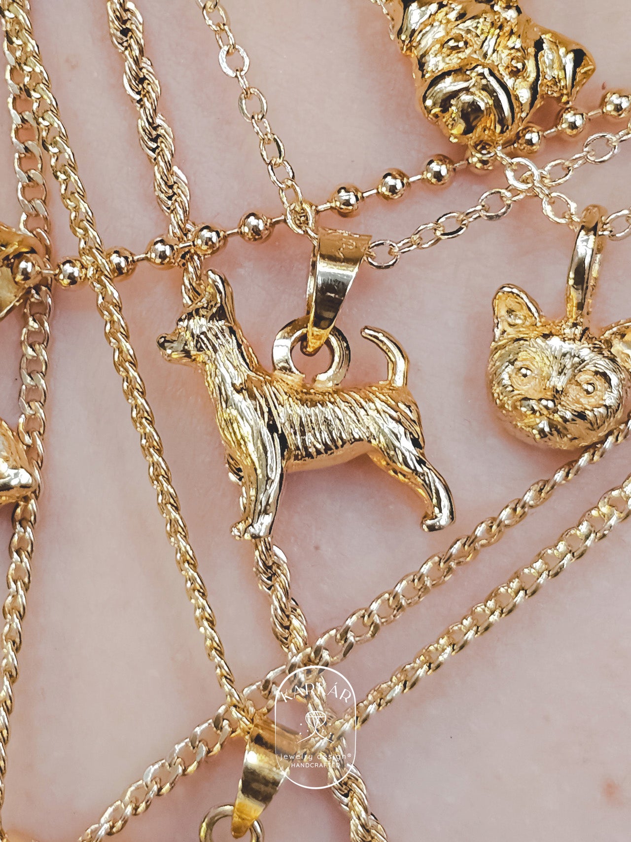 Dije de Chihuahua cuerpo completo