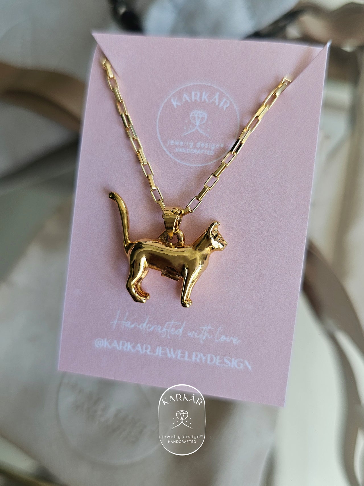 Dije de Gato cuerpo completo