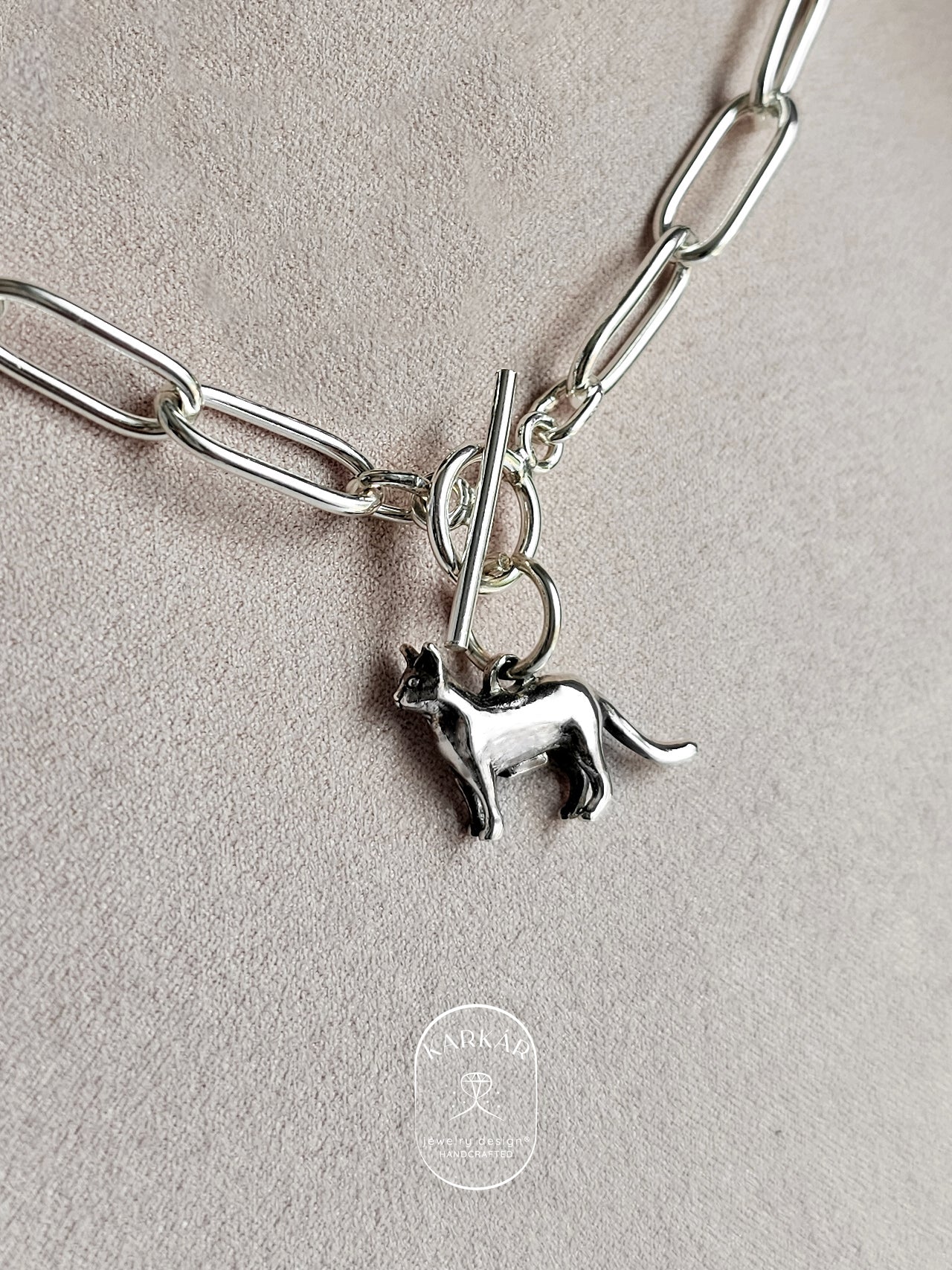 Dije de Gato cuerpo completo