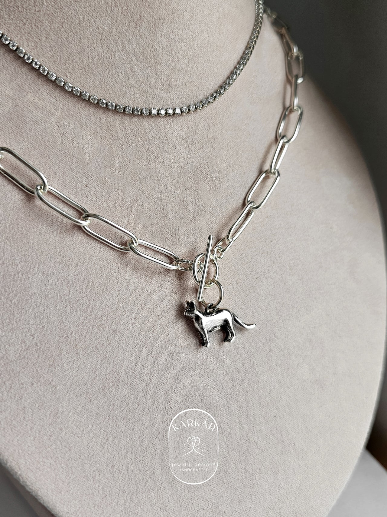 Dije de Gato cuerpo completo