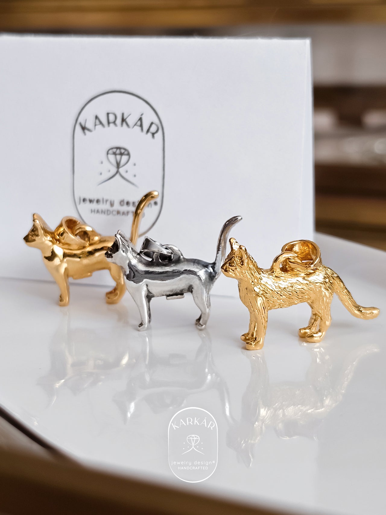 Dije de Gato cuerpo completo