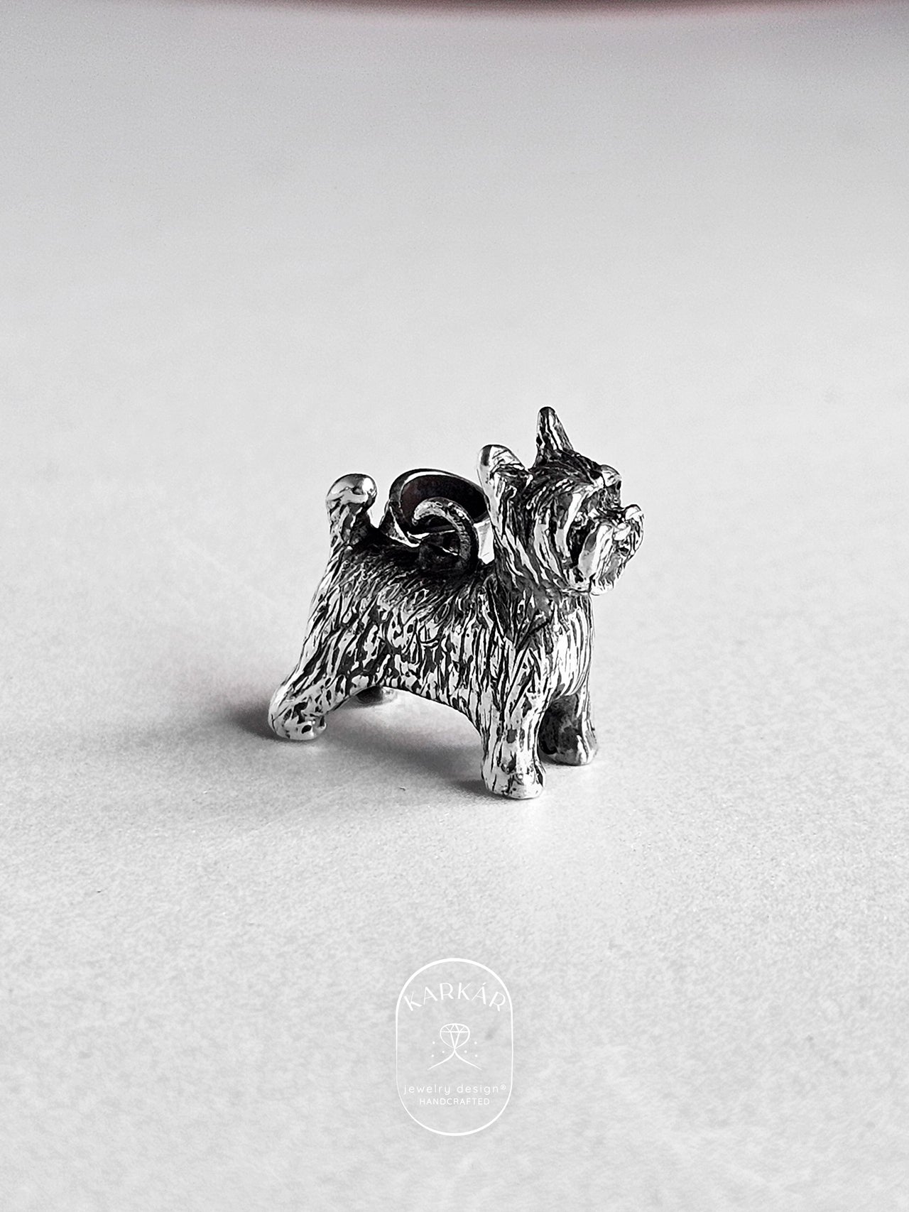 Dije de Yorkie cuerpo completo