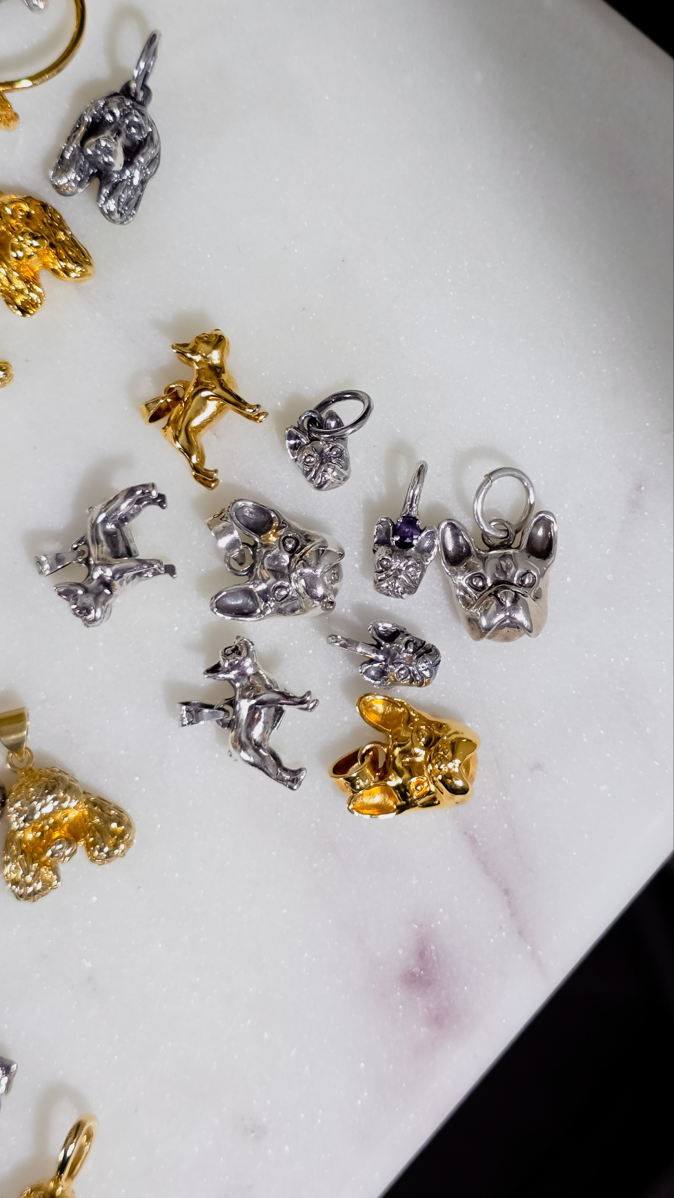 Dije de Bulldog francés cara mini