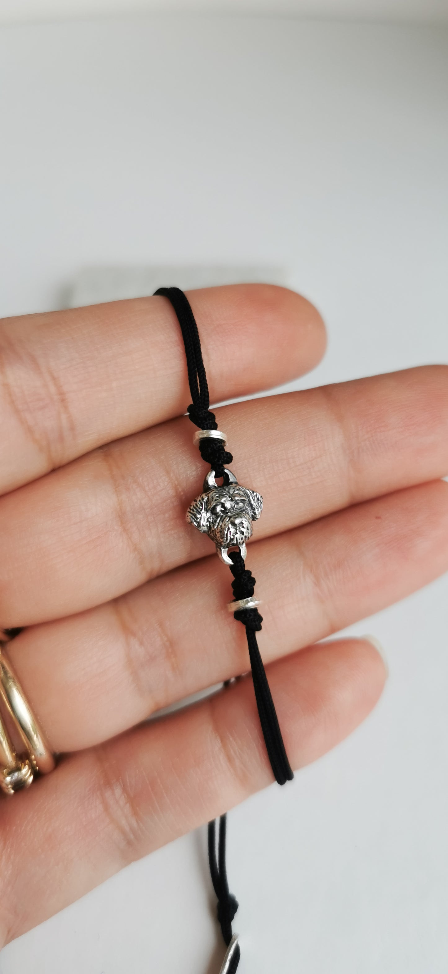 Brazalete personalizado de tu perrito o gatito carita mini