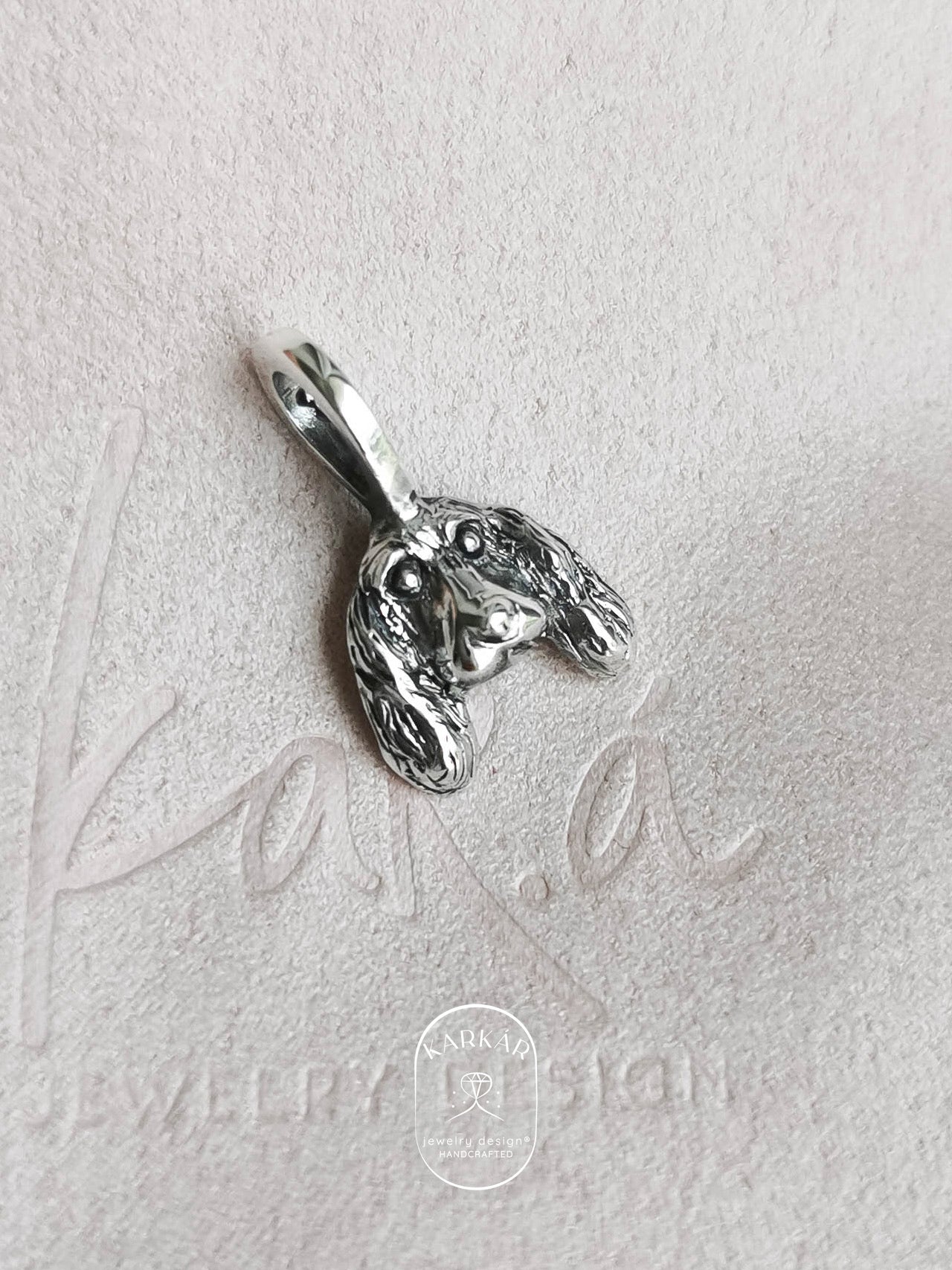 Dije de Cocker cara mini