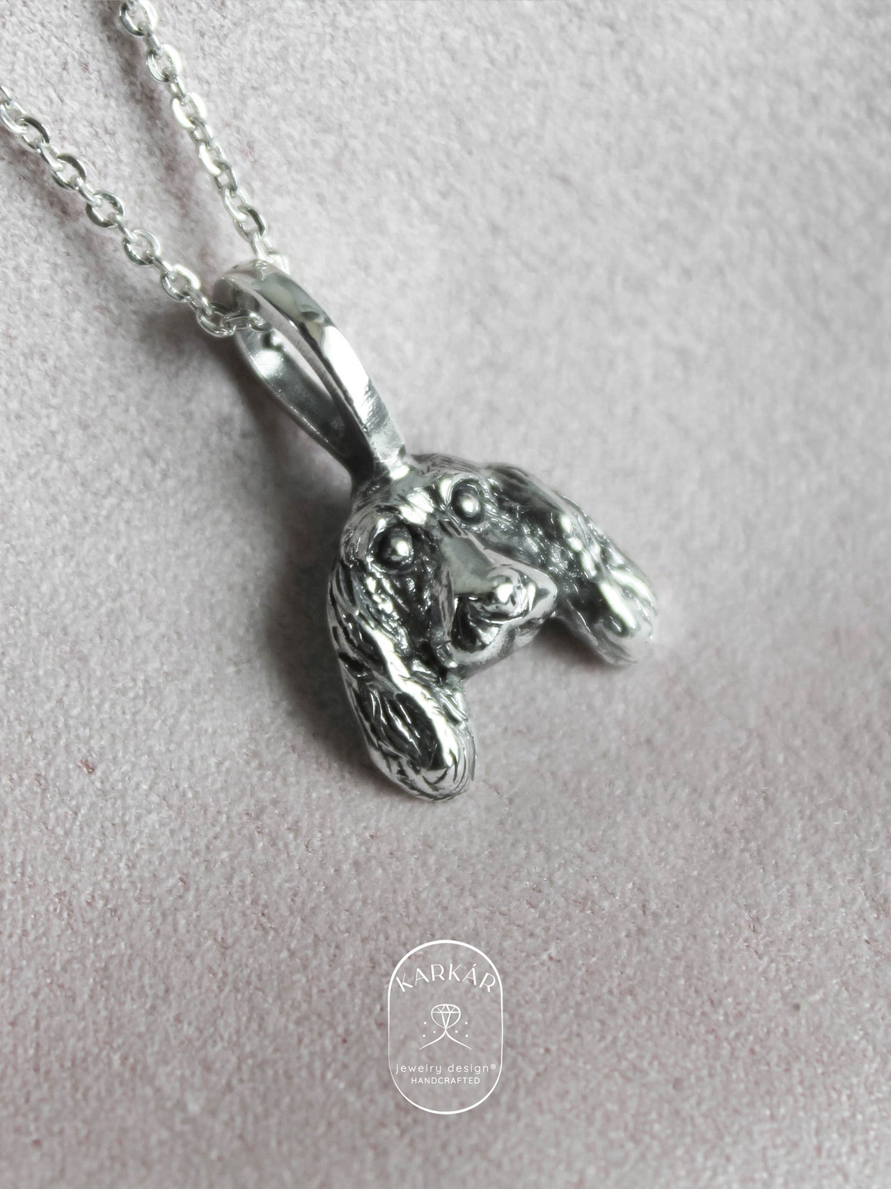 Dije de Cocker cara mini