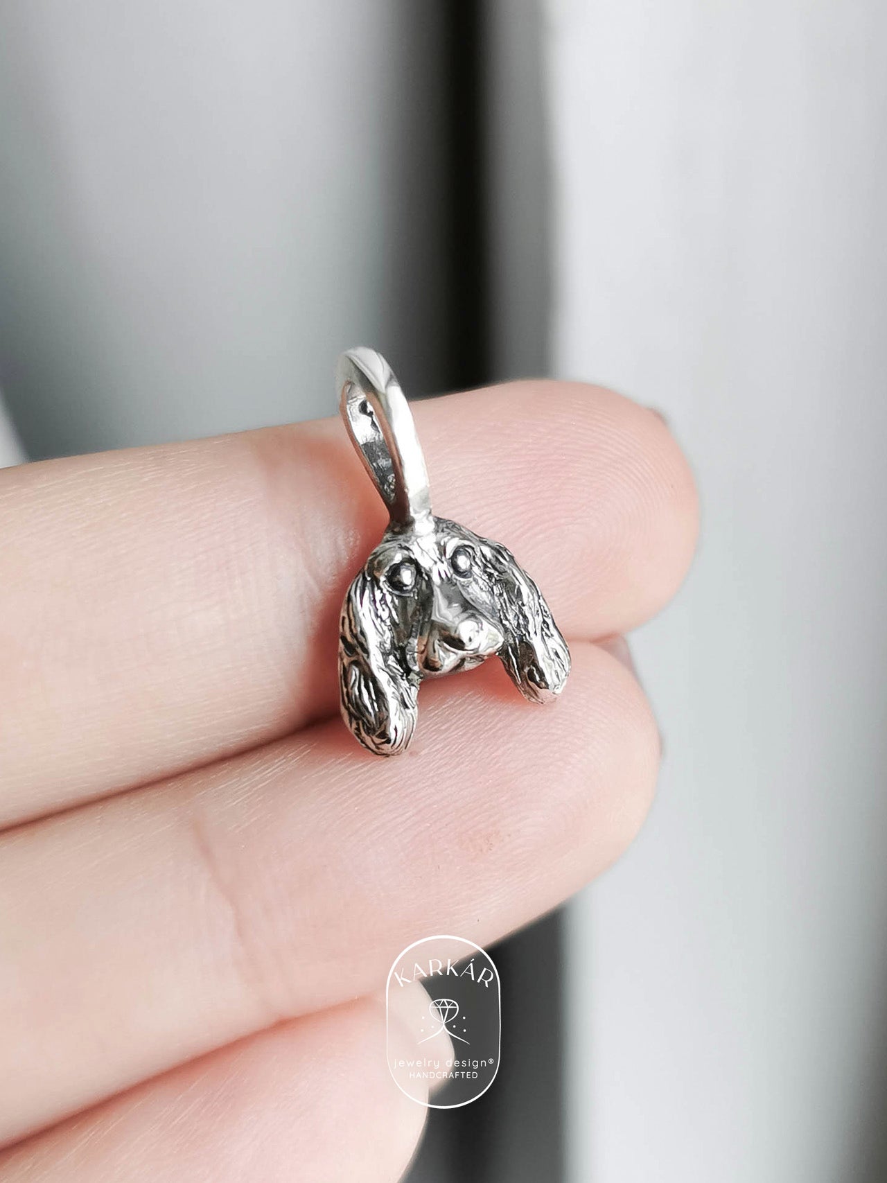 Dije de Cocker cara mini