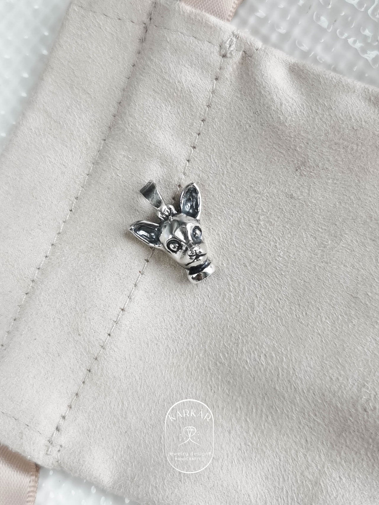 Dije de Chihuahua cara chica