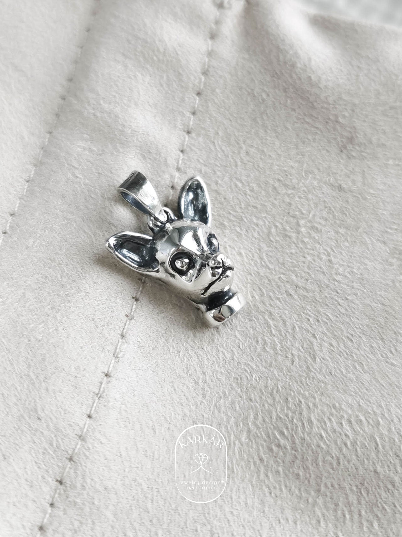 Dije de Chihuahua cara chica