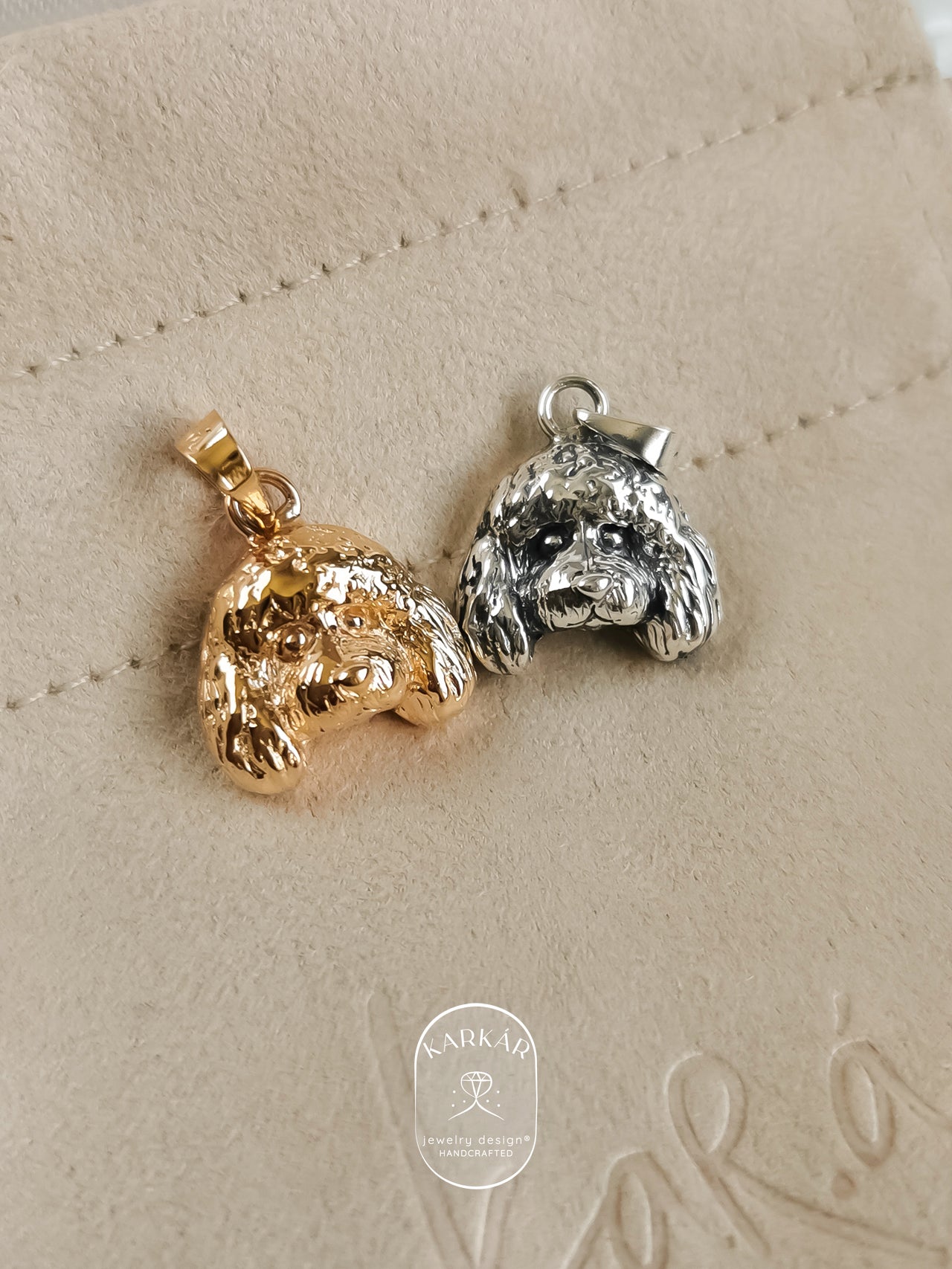 Dije personalizado de tu perrito o gatito cara chica