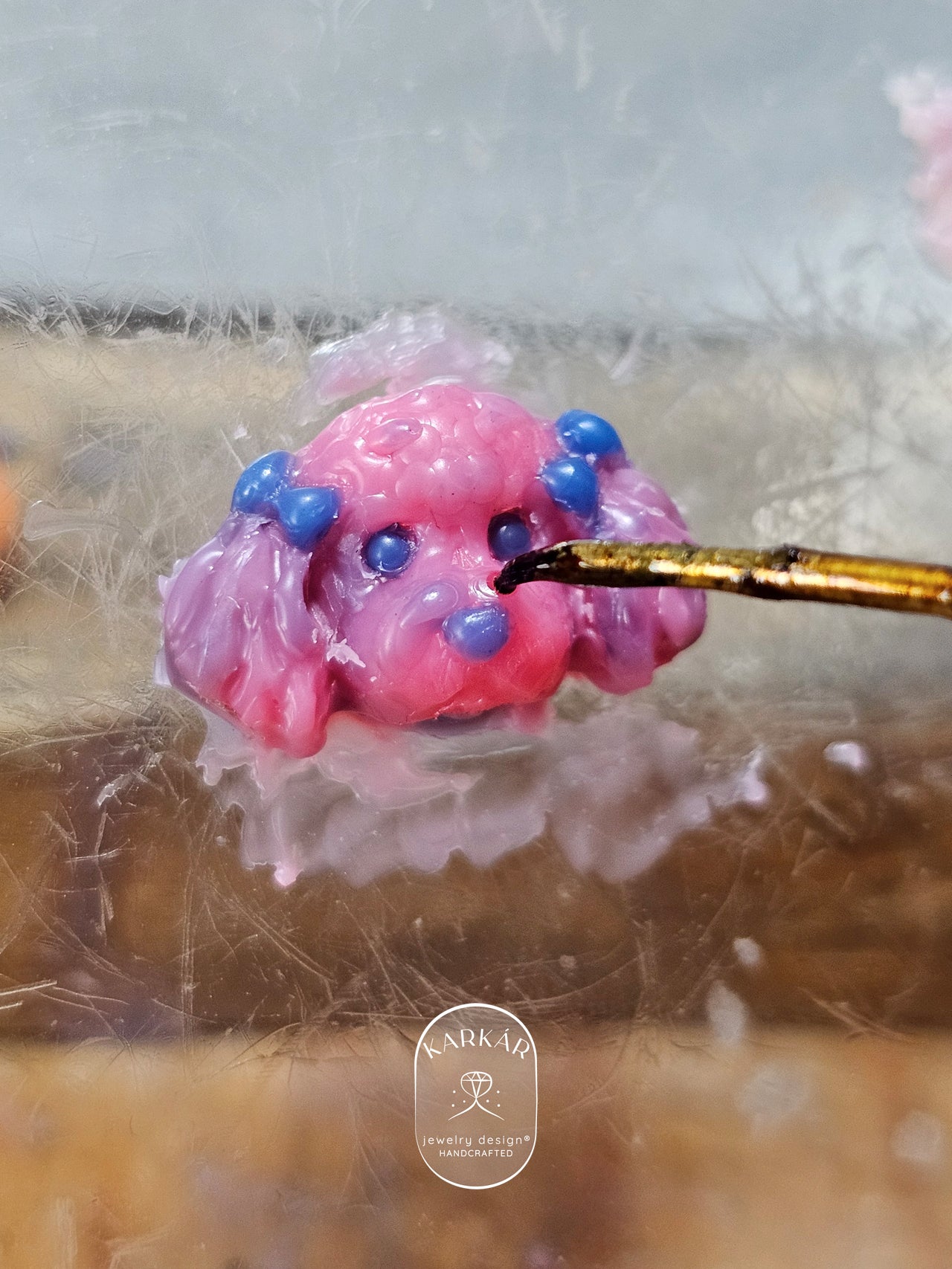 Dije personalizado de tu perrito o gatito cara chica