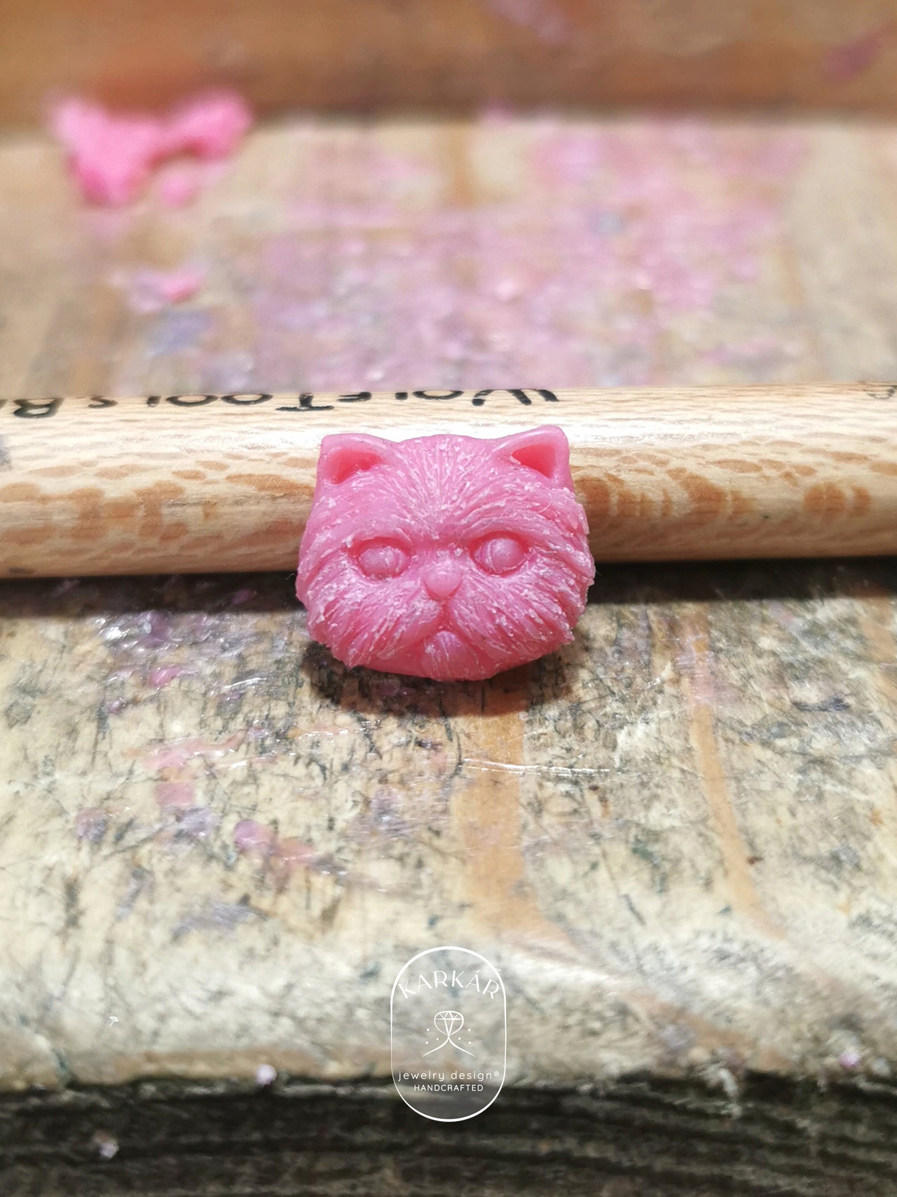 Charm personalizado de tu perrito o gatito cara chica