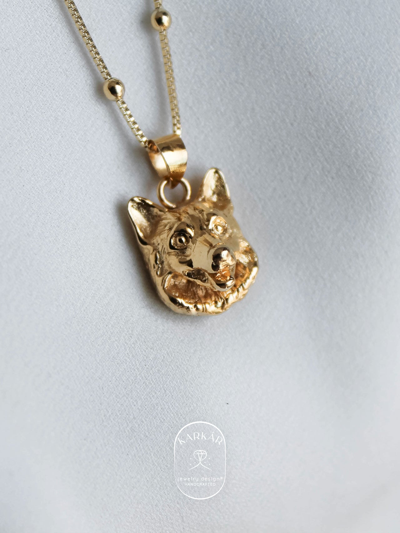 Dije personalizado de tu perrito o gatito cara chica