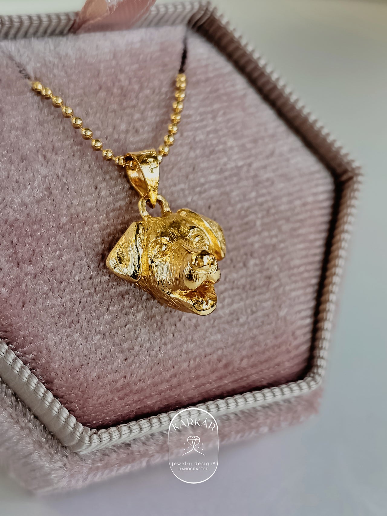 Dije personalizado de tu perrito o gatito cara chica