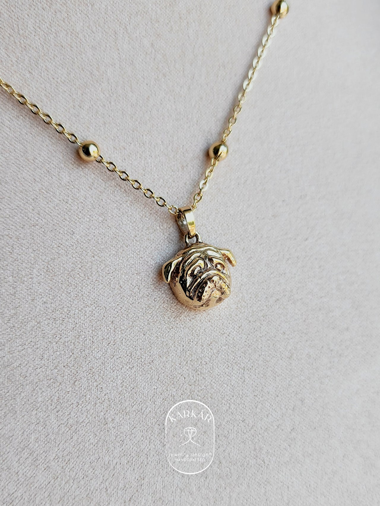 Dije personalizado de tu perrito o gatito cara chica