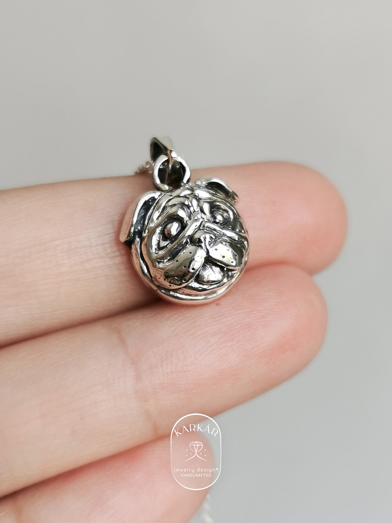 Dije personalizado de tu perrito o gatito cara chica