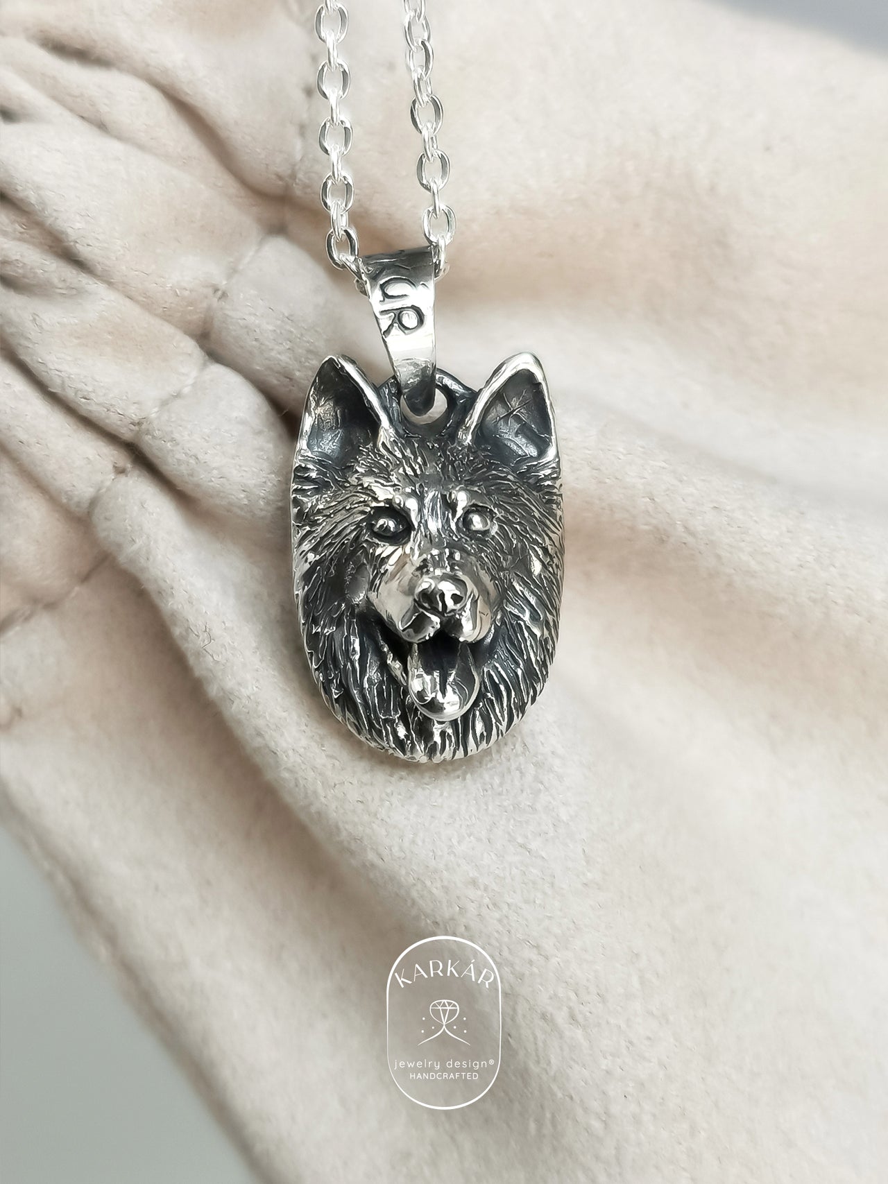 Dije personalizado de tu perrito o gatito cara chica