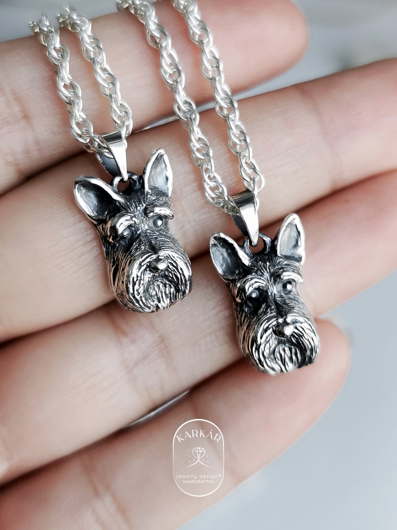 Dije personalizado de tu perrito o gatito cara chica