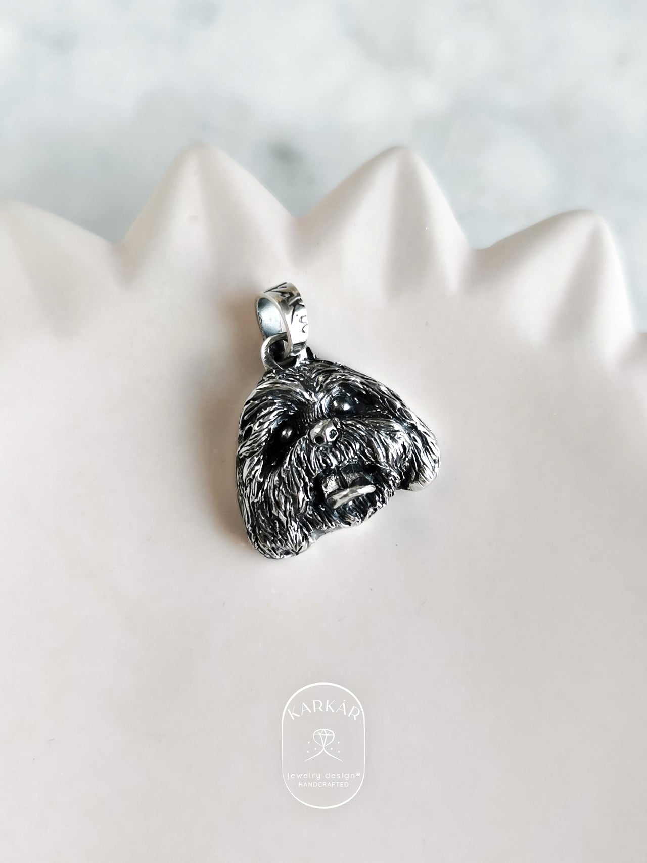 Dije personalizado de tu perrito o gatito cara chica