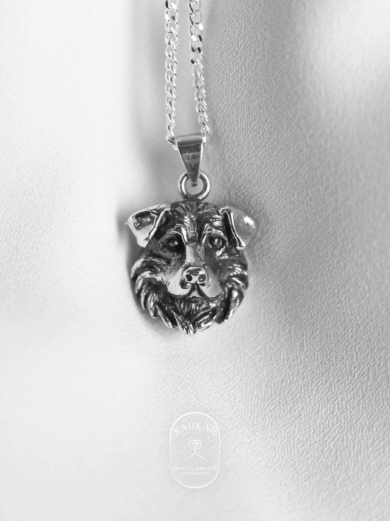 Dije de Pastor ovejero australiano cara chica