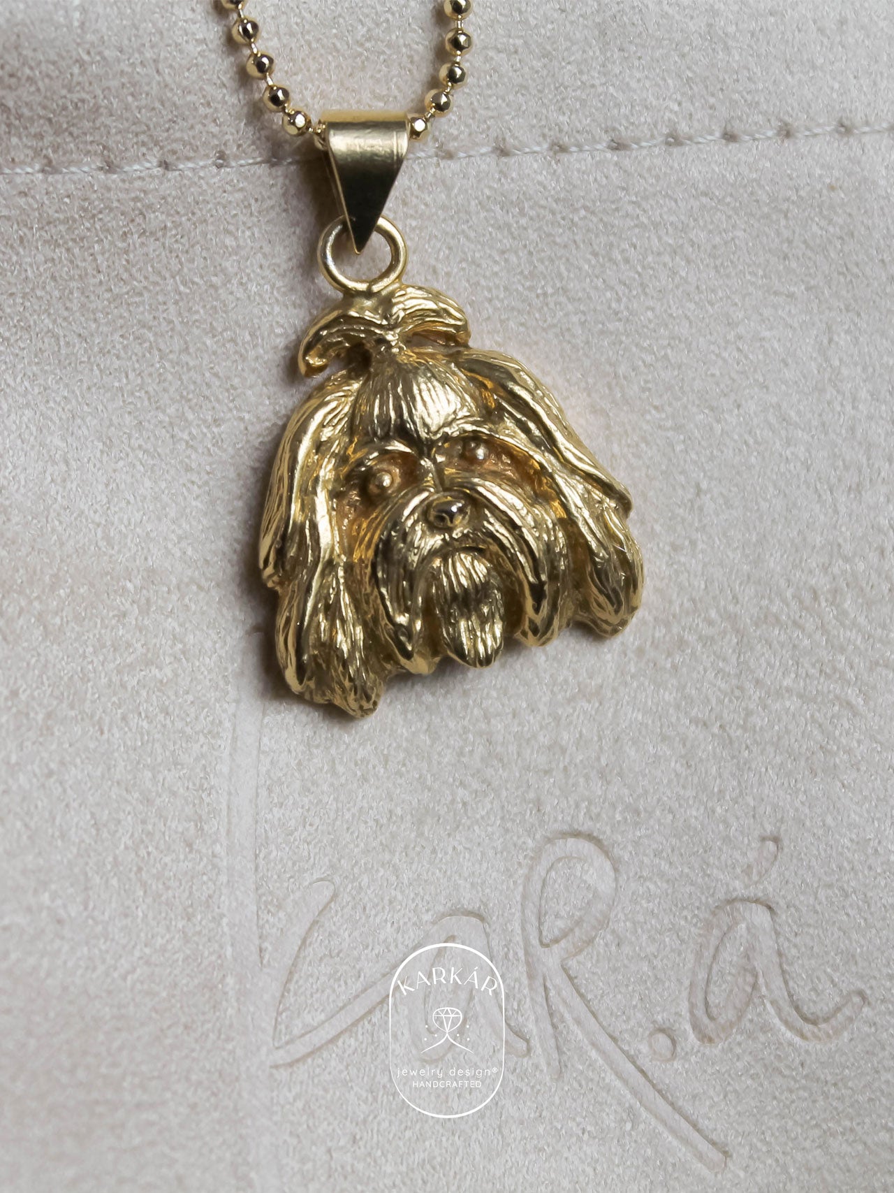 Dije de Shih Tzu cara chica
