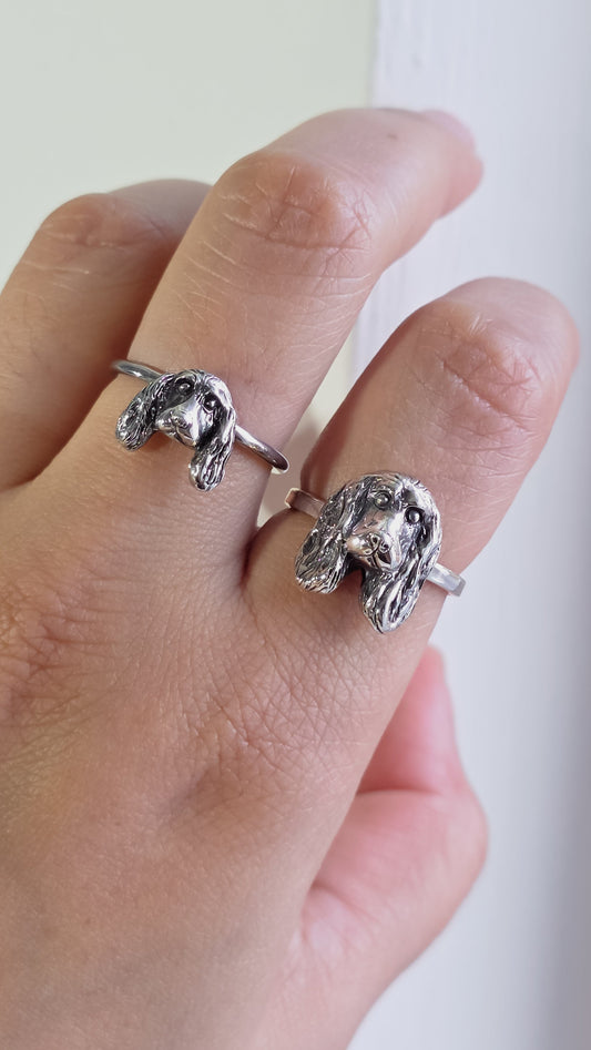 Anillo de Cocker cara chica
