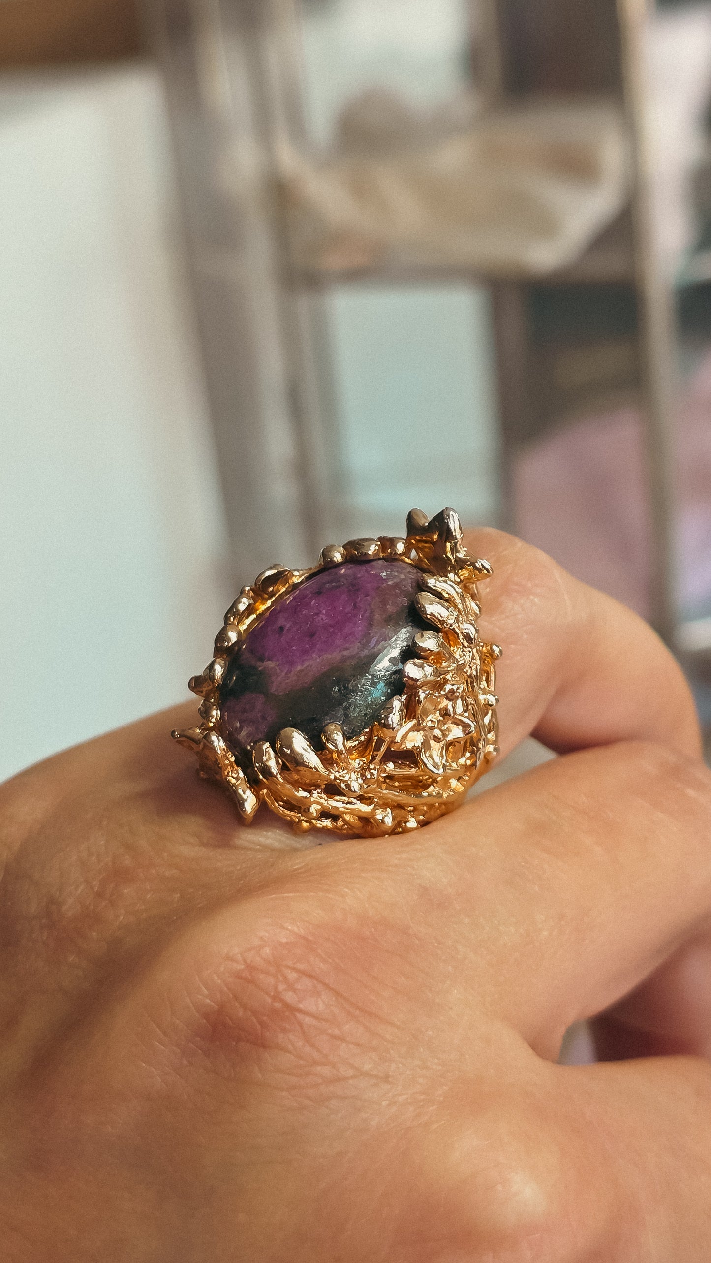 Anillo árbol flor de cerezo