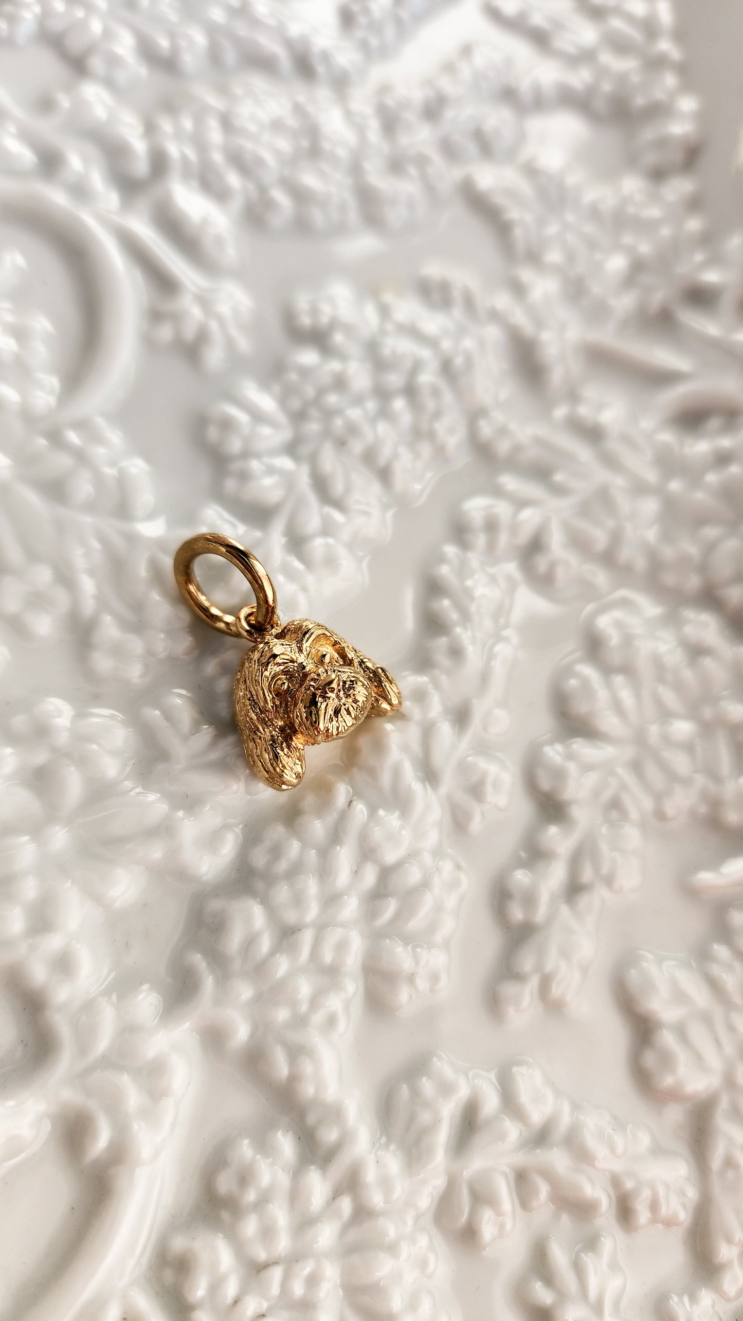 Charm personalizado de tu perrito o gatito cara chica