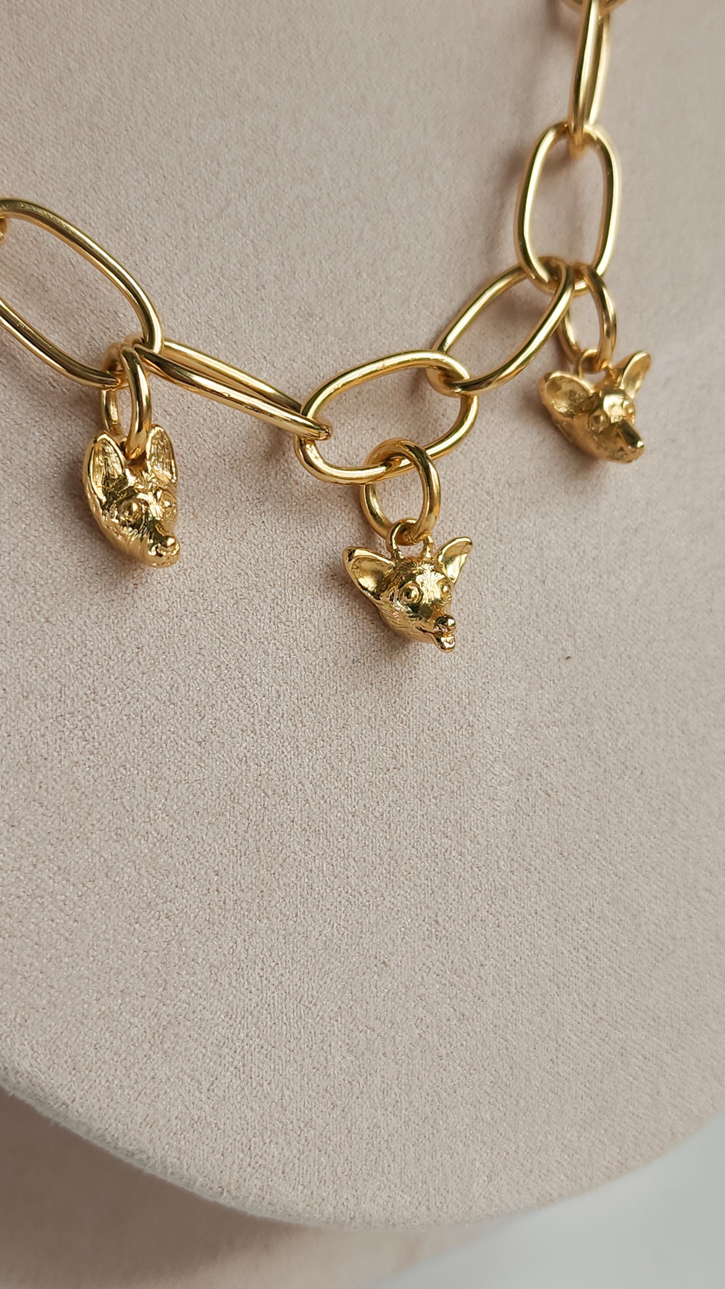 Charm personalizado de tu perrito o gatito carita mini