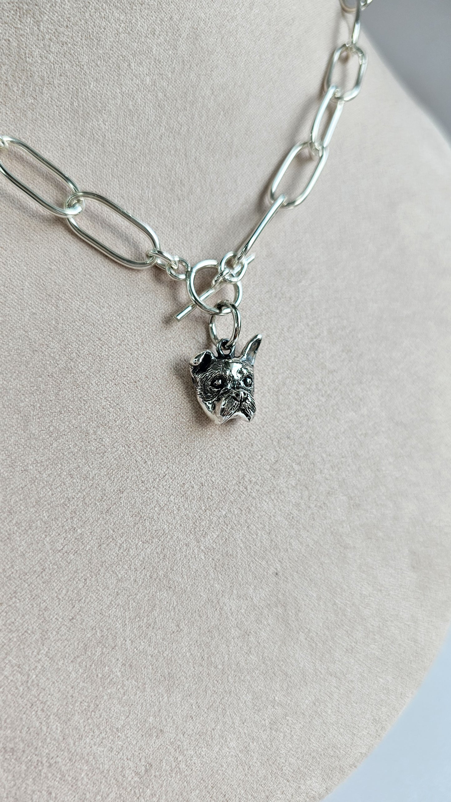 Charm personalizado de tu perrito o gatito cara chica