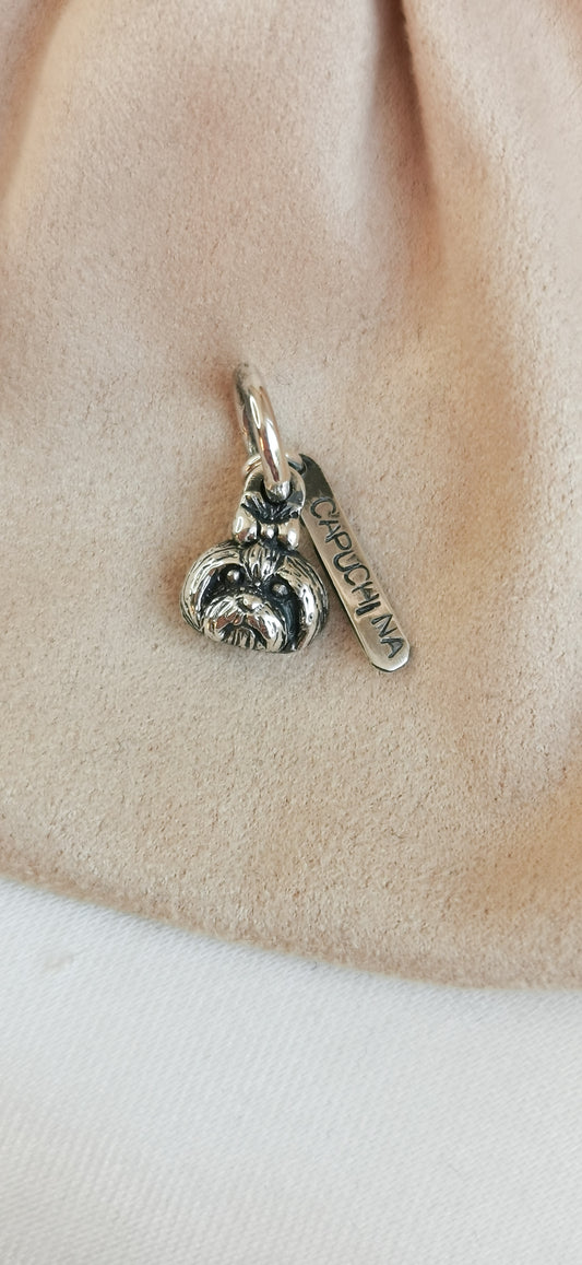 Charm personalizado de tu perrito o gatito carita mini