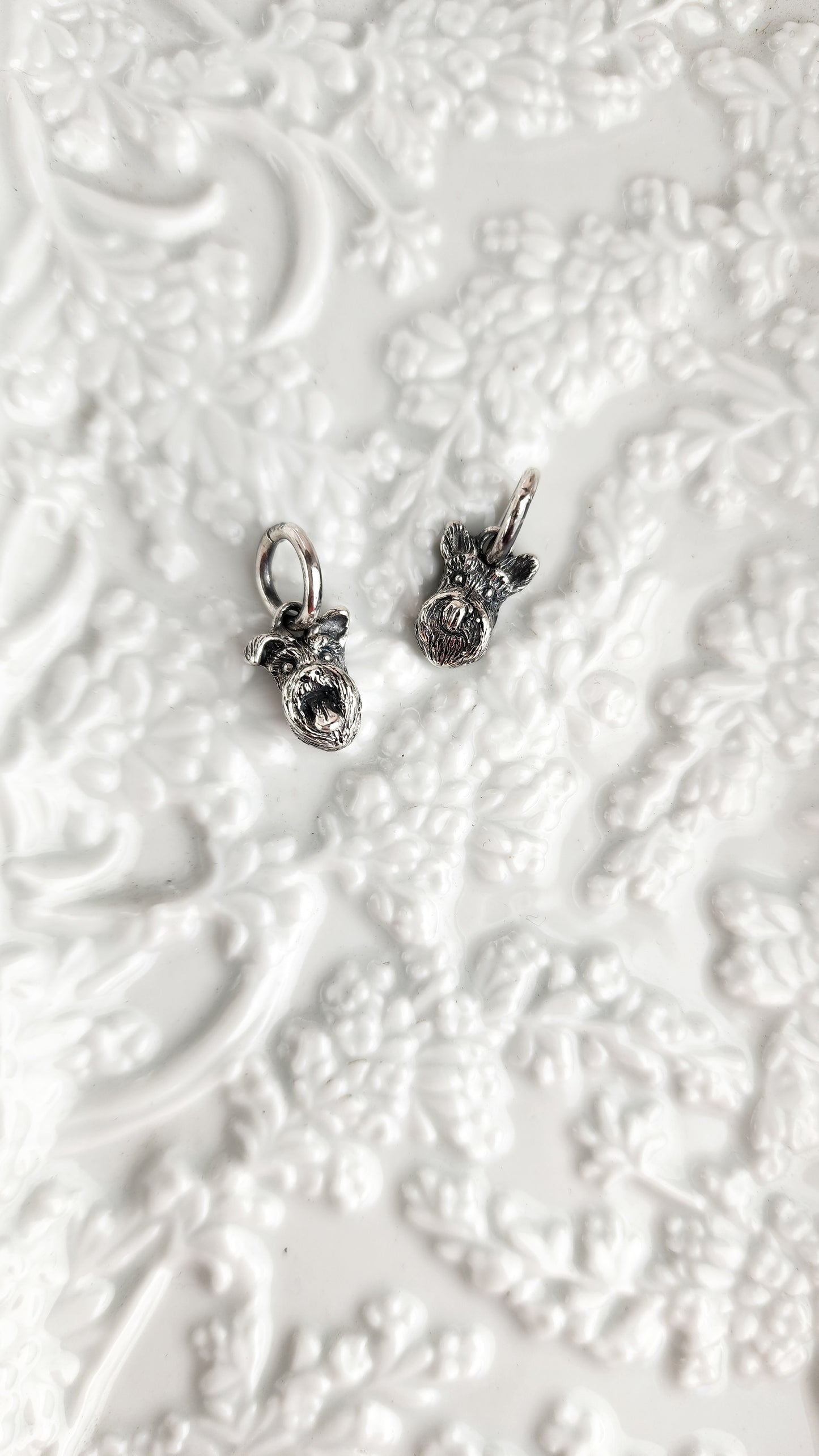 Charm personalizado de tu perrito o gatito carita mini