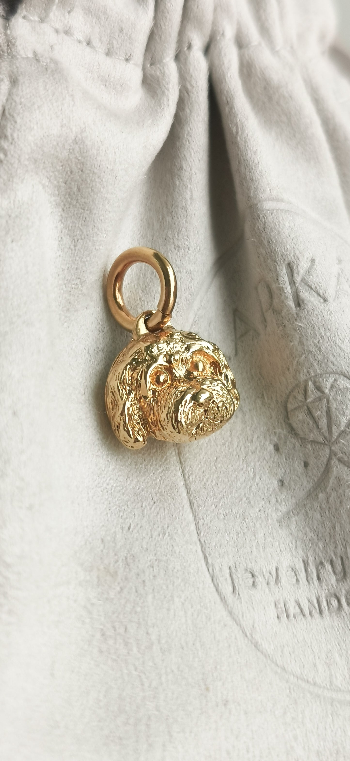 Charm personalizado de tu perrito o gatito cara chica